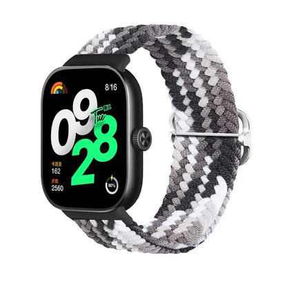 do paska Redmi Watch 4 Akcesoria Regulowany sportowy elastyczny nylonowy pleciony zamienny pasek correa bransoletka Miband 8 pro band