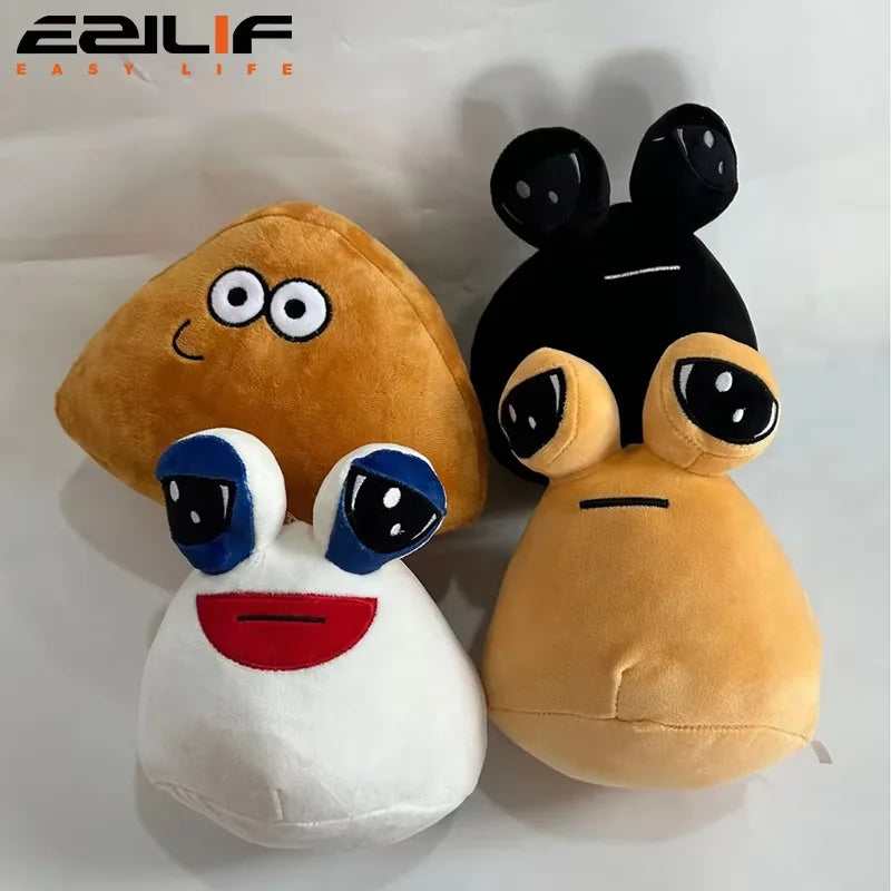 20cm/7.87in Anime Game Maw Pou Plush Toy Kawaii Cartoon My Pet Alien Pou Doll Soft Filled Pillow Birthday Gift