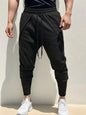 Joggers Man Breathable Sports Pants Spring Summer Drawstring Jogger Pants Fashion Sweatpants Streetwear Casual Skinny Trousers