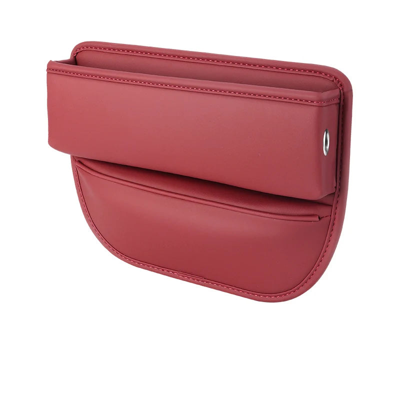 1PC Leather Car Organizer Box Car Seat Slit Gap Pocket Multifunctional Driver Seat Storage Holder Auto Interior Accessories
