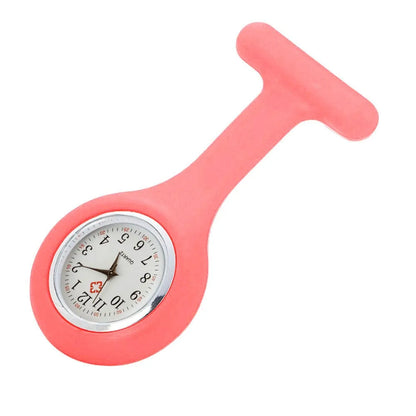 Pocket Watch Women's Digital Display Dial Clip-On Analog Clock Fob Nurse Brooch Pin Hang Pocket Electric Watch Fashion Watches