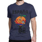 Naranjito T-shirt Men's High Quality Round Neck Spain 82 Spanish Mascot 1982 Football T-shirt Top