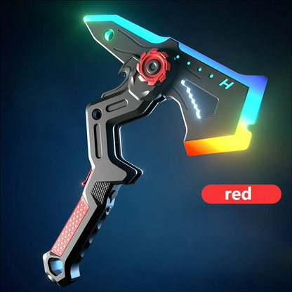 Lightsaber Toy AXE Light Stick 2 in 1 Sword Toys Lightstick Cosplay Role-Play Games Kids Gifts Cool Toy for adult Children boys