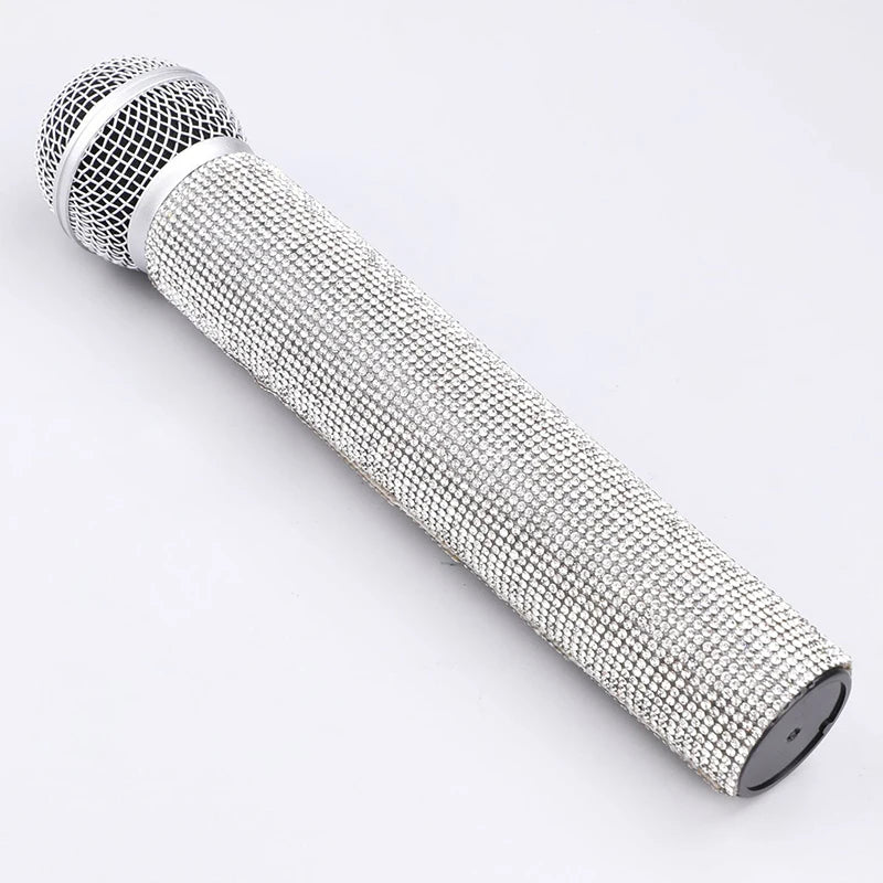 Children's Microphone Simulation Mic Model Media Interview Props Microphone Toys Educational For Kids Eloquence Performance Mic