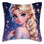 Cute Cartoon Frozens Elsas Pillow Covers Cartoon Sofa Decorative Home Double-sided Printing Short Plush Cute Cushion Cover