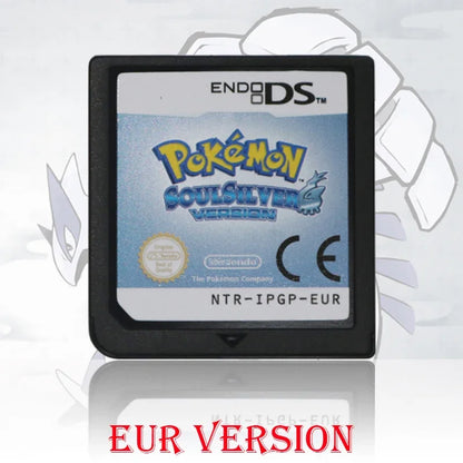NOE/ESP/ITA/FRA/USA/EUR/AUS Version Pokemon HeartGold SoulSilver Platinum Diamond PearlVideo Game Card For DS 2DS 3DS Console