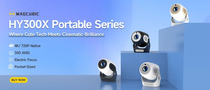 Magcubic Native 1080P 650ANSI 8K Android14 L018 Projector With Auto Keystone Correction Focus Wifi6 BT5.4 Portable Movie Outdoor