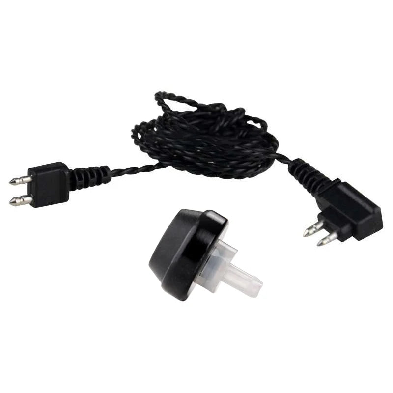 【B】Hearing Aid Unilateral Cord Wire+BTE Hearing Aid Receiver Amplifier Speaker