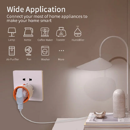 Tuya Zigbee EU Plug 16A Smart Home Voice Control Energy Monitoring Child Lock Schedule Timer Power Socket for Alexa Google Home