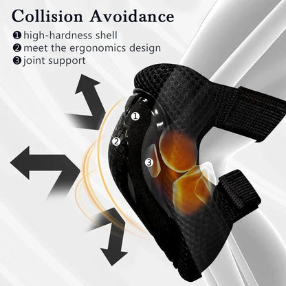 6Pcs/Set Kids/Youth Knee Pad Elbow Pads Guards Protective Gear Set for Roller Skates Cycling BMX Bike Skateboard Inline Skatings