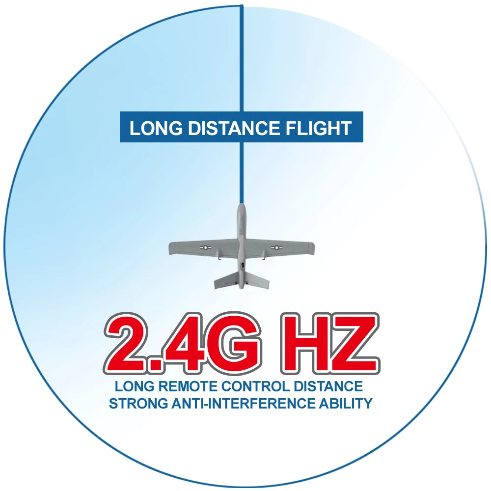 816 MOTOR Airplane Z55 RC Plane 3CH EPP Foam 2.4G Remote Control Wingspan Aircraft Fixed Wingspan Toys Gifts for Children