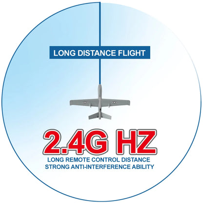 816 MOTOR Airplane Z55 RC Plane 3CH EPP Foam 2.4G Remote Control Wingspan Aircraft Fixed Wingspan Toys Gifts for Children