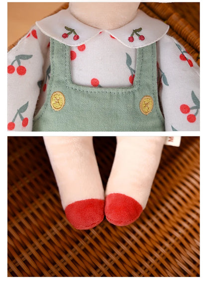 Original Metoo 35cm Angela Pastoral Style Bunny Plushie Doll Child Hug Soft Stuffed Toys For Baby and Kids Birthday Gifts