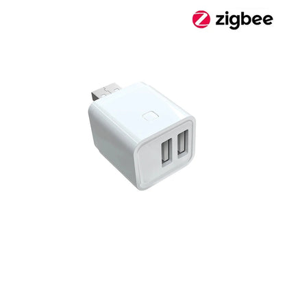 Tuya Smart WiFi/Zigbee Micro 1 2 3 USB Adaptor Switch 5V Mini USB Power Adaptor Smart Life Control Via Alexa Google Yandex alice