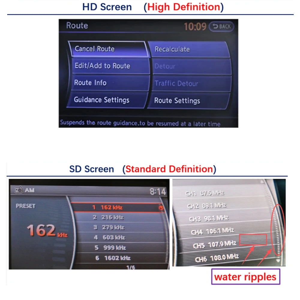 AUTOTOP Wireless CarPlay Android Auto Upgrade Adapter for Infiniti G35 G37 Coupe Sedan G M EX FX JX QX Series 2009-2014 Car AI Box, 7 8 inch HD Screen GPS Airplay BT, SWC Steering Wheel Control, Keep Original Factory System M