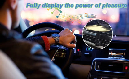 Universal Mini Drums Colliding With Cymbals Vent Decoration For Car Rugged Automotive Interior Accessories Crash Proof Design