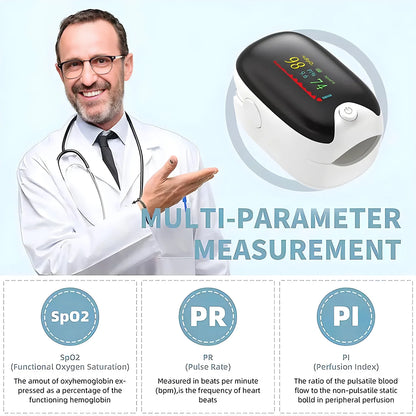 Digital finger oximeter OLED pulse medical pulsioximetro SPO2 PR health alarm Fingertip oximetro de dedo