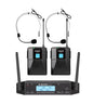 Wireless Lavalier Microphone G-MARK GD1.4 UHF Professional Headset Clip Mic Bodypack Frequency Adjustable 50M For Party Show