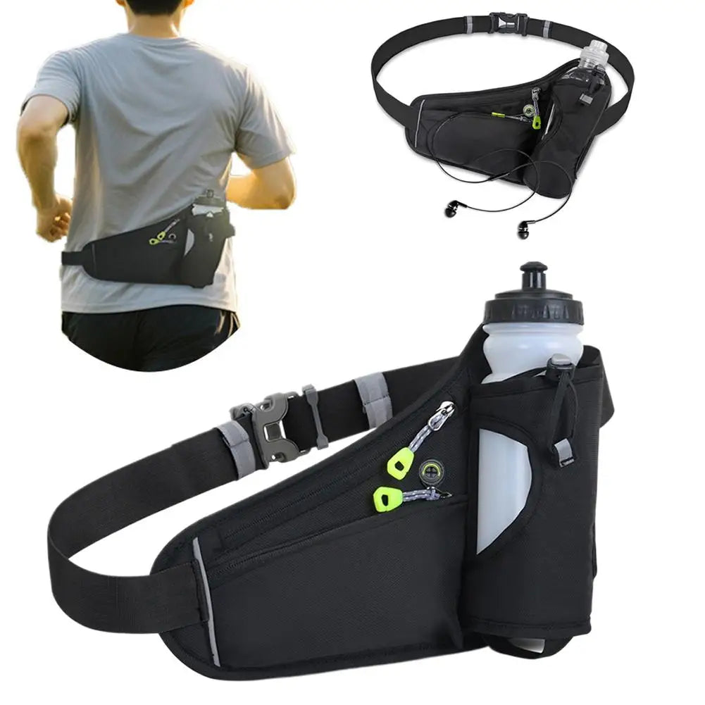 Sport Water Bottle Holder Outdoor Camping Hiking Fitness Running Sports Packs For Men And Women Bicycle Cycling Belt Waist Bags