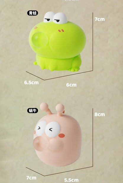 Cute Animal Spitting Bubbles Squish Squeeze Toy Anxiety Stress Relief Sensory Antistress Toys for Adults Birthday Christmas Gift
