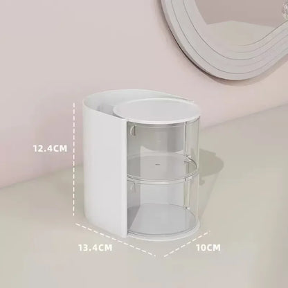 Hair Accessories Organizer Acrylic Storage Box Clear Hair Tie Organizer for Headband Makeup Brush Holder Desk Jewelry Organizer