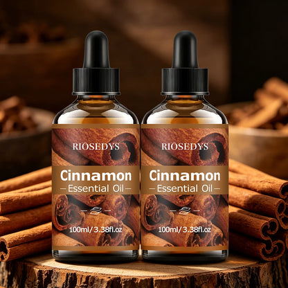 100ml CINNAMON ESSENTIAL OIL is Suitable for massage and skincare, deeply nourishes and moisturizes, and improves skin condition