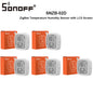 SONOFF SNZB 02D Zigbee Temperature Humidity Sensor with 2.5" LCD Screen for EWeLink SONOFF ZigBee Bridge Alexa Google Home Alice