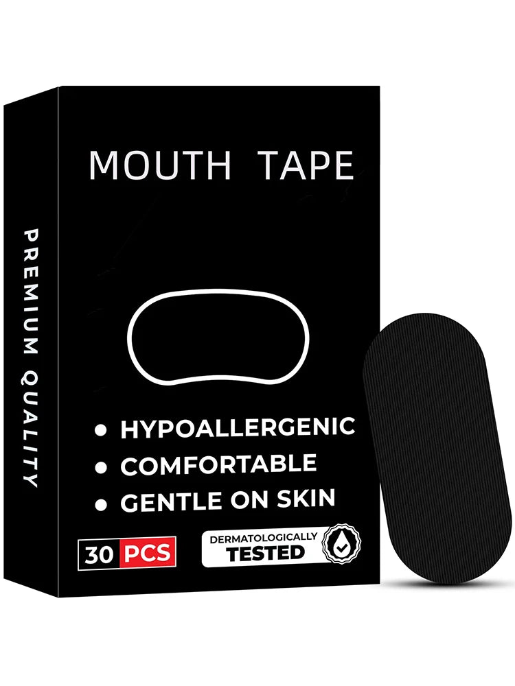 30/60Pcs Anti-Snoring Sleep Mouth Tape Medical Grade Nasal Strips for Improved Breathing And Snoring Relief for Better Sleeping