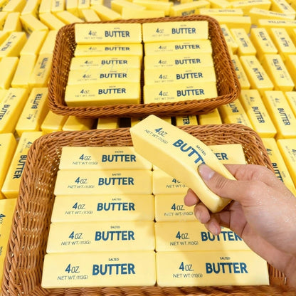 Soft Slow Rebound Butter Sticks Relieve Stress and Anxiety Fidget Toy Slow Rise Flexible Cheese Sticks Fidget Toy Gift for Kids