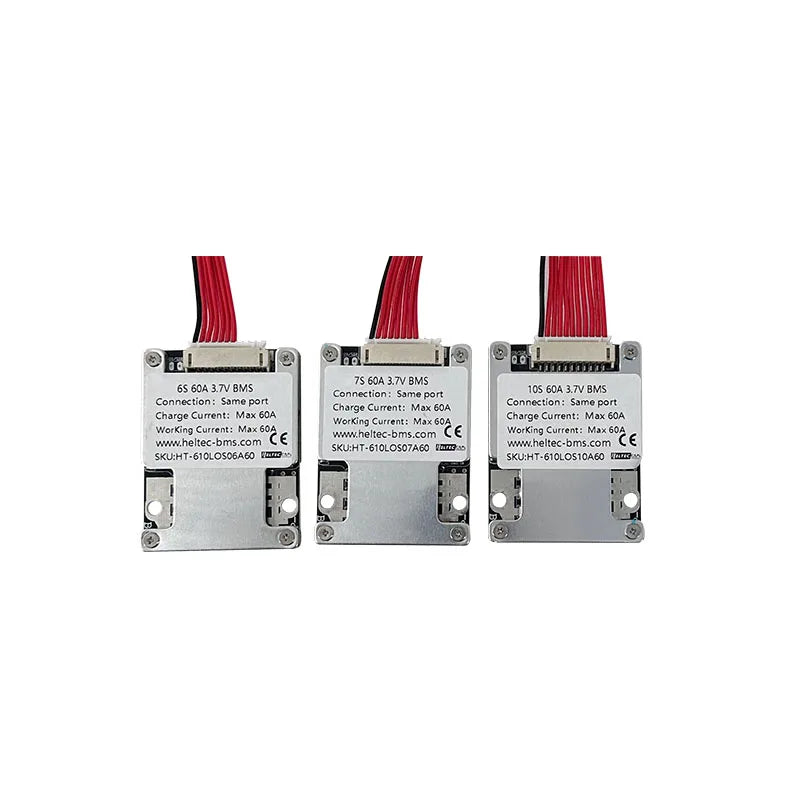 Heltec bms 10s 36v 30a 60a 6S 7S BMS 24V with balanced lithium battery protetcion board for eletronic tools/wheelchair/vehicle