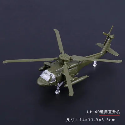 4D 27 Styles 1:144 Fighter Assembly Model Plastic Glue Free Plane Armed Helicopter Reconnaissance Aircraft Model Toy