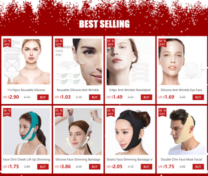 Chin Massage Delicate Neck Slimmer Neckline Exerciser Reduce Double Thin Wrinkle Removal Jaw Body Massager Face Lift Tools