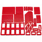 120PCS Parti tecniche fai da te 6 colori Liftarm Mattoni da costruzione spessi Blocchi Set di accessori Braccio Fascio Meccanico