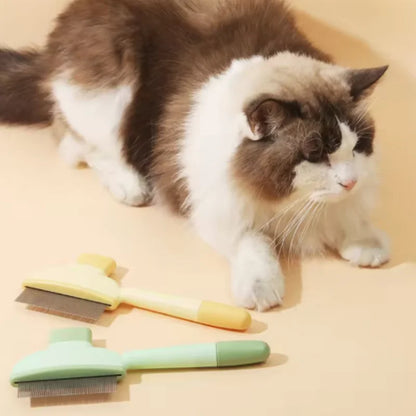 Dog Comb Pet Hair Remover One Button Dogs Brush Self-cleaning Cat Brush Massage Combs for Dog Grooming Brushes for Pet Products