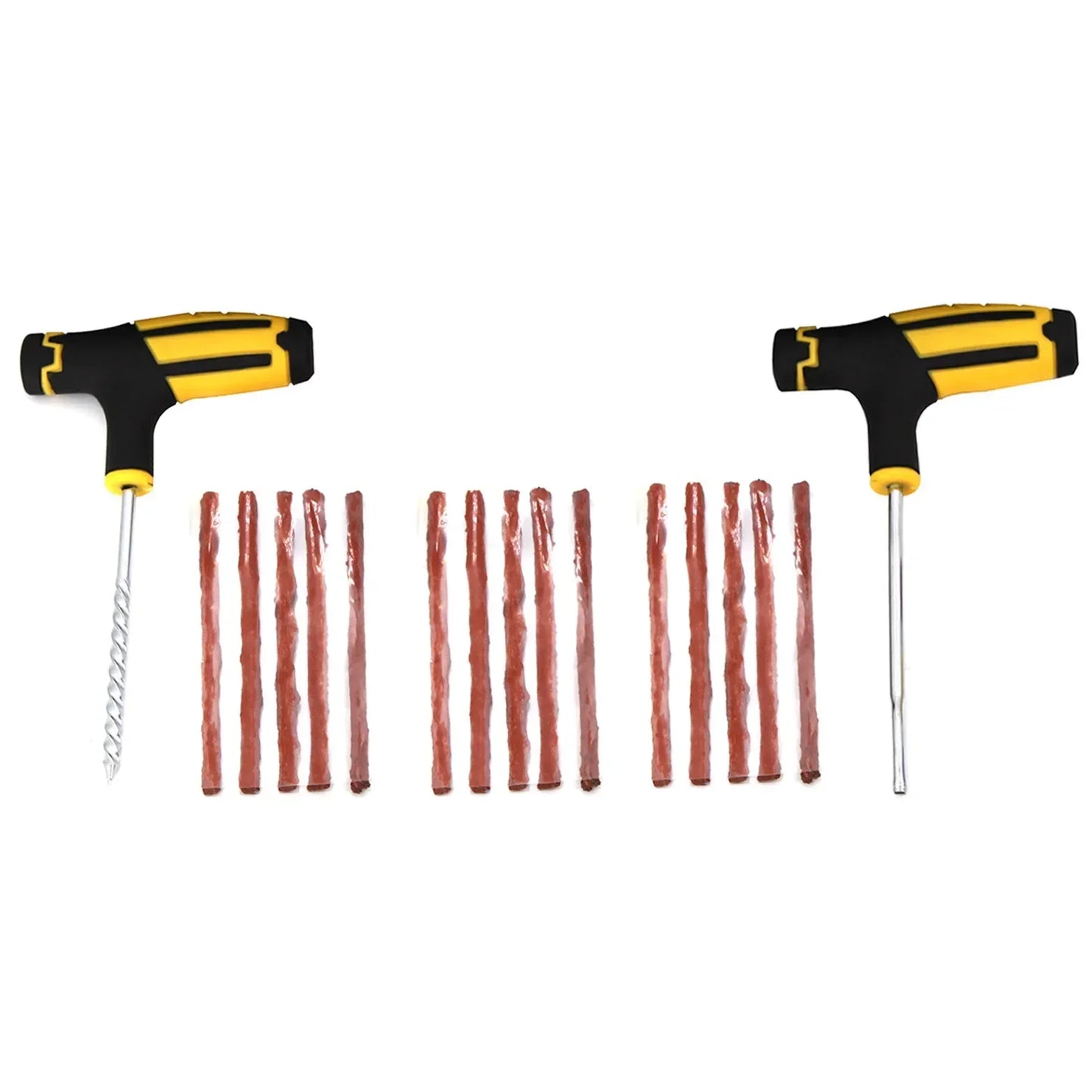 Car Tire Repair Kit with Drill Bit and Storage Bag. Motorcycle and Truck Tire Repair Tools. Quick Tire Repair Amagi