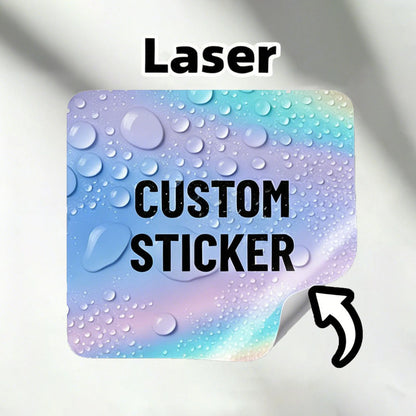 1/48/120/192PCS Custom Stickers Personalized Waterproof Self Adhesive Labels Custom Logo Text Image Vinyl Decals for Any Use