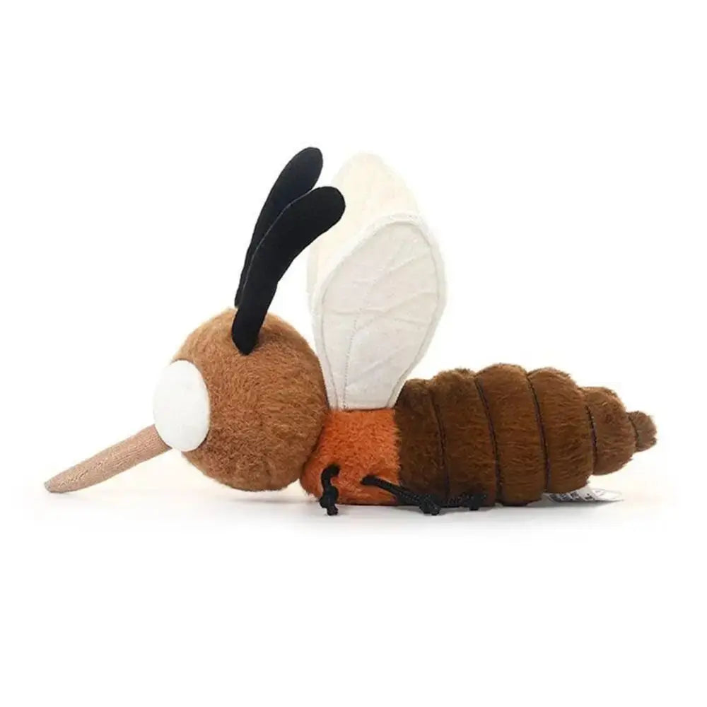 Stuffed Animal Mosquito Plushie Home Decoration Funny Insect Mosquito Insect Toy 25CM Cartoon Stuffed Mosquito For Children