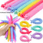 Cute Caterpillar Unicorn Animals Squishy Kids Sensory Fidget Decompression Toys for Children Adults Autism Stress Relief Gifts