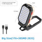 4000MaH Rechargeable Work Light 30W Super Bright COB Flashlight With Magnetic Portable Outdoor Power Bank Camping Emergency Lamp
