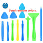 12pcs Mobile Phone Repair Opening Tool Screen Repair Kit Plastic Spudger Disassemble Pry Tools for iPhone Electronics Tool Kit