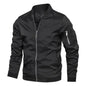 Spring Autumn Men's Windbreaker Jacket Casual Lightweight Jacket For Men Sports Zip Up Coat with Pockets Clothing
