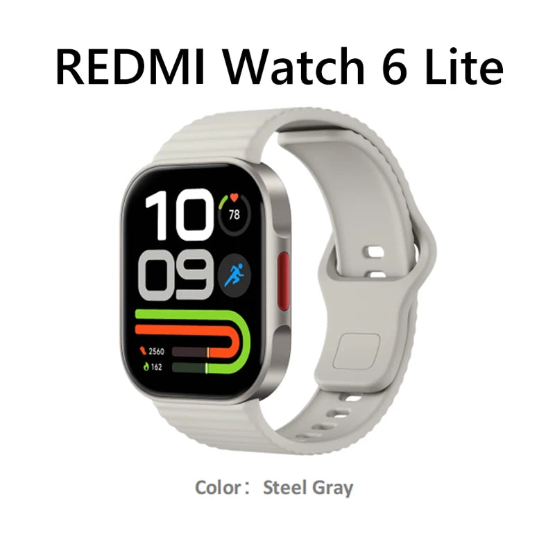 New Global Version Redmi Watch 6 lite Ultra-HD large-screen experience Enhanced Sports Features Long battery life
