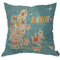 Cute Corgi Dog Pillow Cover, Cartoon Pet Cushion Case, Animal Lover Home Decor, Funny Dog Gift for Kids and Adults
