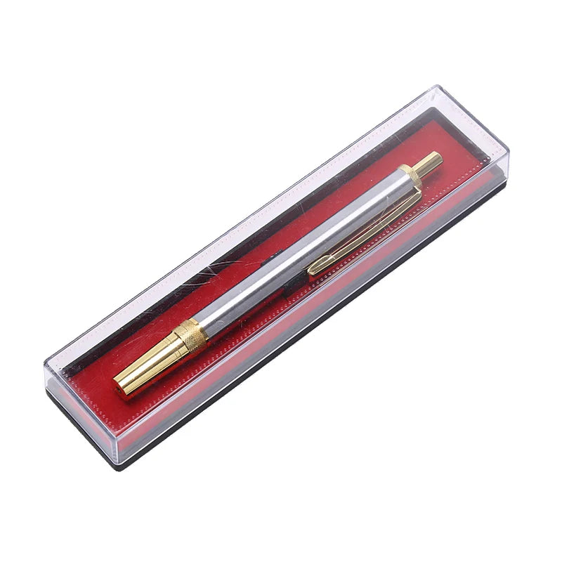 100pcs Stainless Steel Lancet Pen Adjustable Depth Blood Sampling Glucose Test Pen Lancing Device for Diabetics Blood Collect