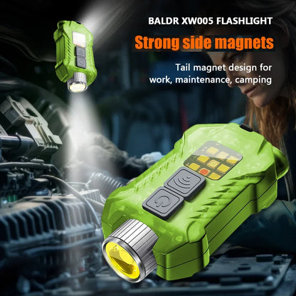 1500LM High Power LED Headlamp COB Head Flashlight With 7500Mah Built-in Battery USB Rechargeable Fishing Camping Lantern Torch