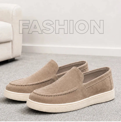Summer Men's Casual Shoes Comfortable Platform Designer Loafers For Men Moccasins Breathable Slip-on Shoes Man Flat Office Shoes