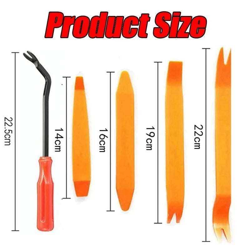 Car Hand Tool Set Car Disassembly Tool Kit Stereo Repair DVD Repair Tool Dashboard Removal Tool Interior Plastic Trim Panel