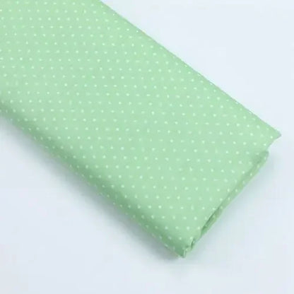 160x50cm Pure Cotton Twill Polka Dots Dot Cloth Baby Gown Bedding Quilt Fabric All-Match Sewing Cloth for Home Decor