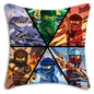 Pillow Covers Cartoon For Game Ninjagos Sofa Decorative Home Double-sided Printing Short Plush Cute Cushion Cover