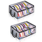 Collapsible Baseball Cap Storage Box, Large Capacity Multifunctional Hat Bag, Can Hold 40 Hats,Suitable for Dormitory Bedroom